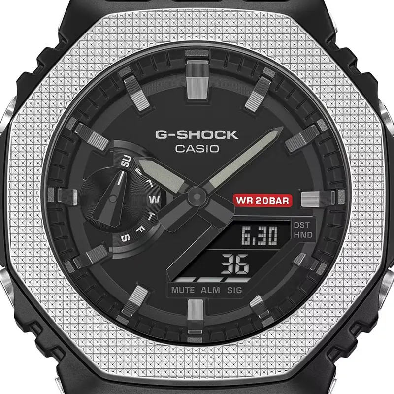 Casio G-Shock G-steel Black Metal CasiOak Men’s Watch- GM-2100BM-1A